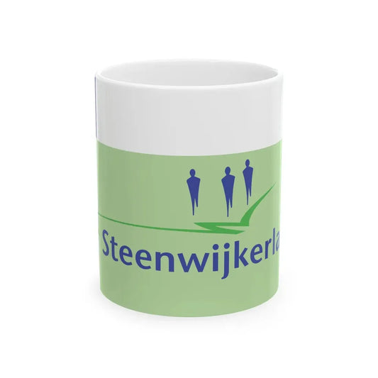 Steenwijkerland vlag (Netherlands) White Coffee Mug 11oz - Go Mug Yourself