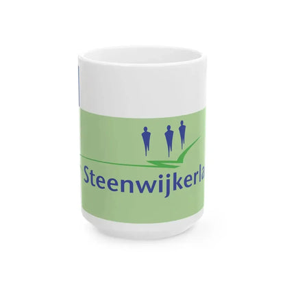 Steenwijkerland vlag (Netherlands) White Coffee Mug 15oz - Go Mug Yourself