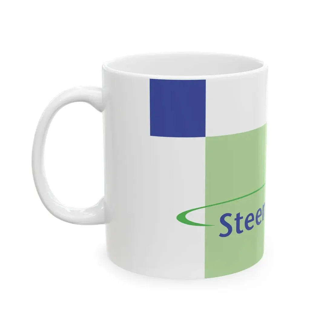 Steenwijkerland vlag (Netherlands) White Coffee Mug - Go Mug Yourself