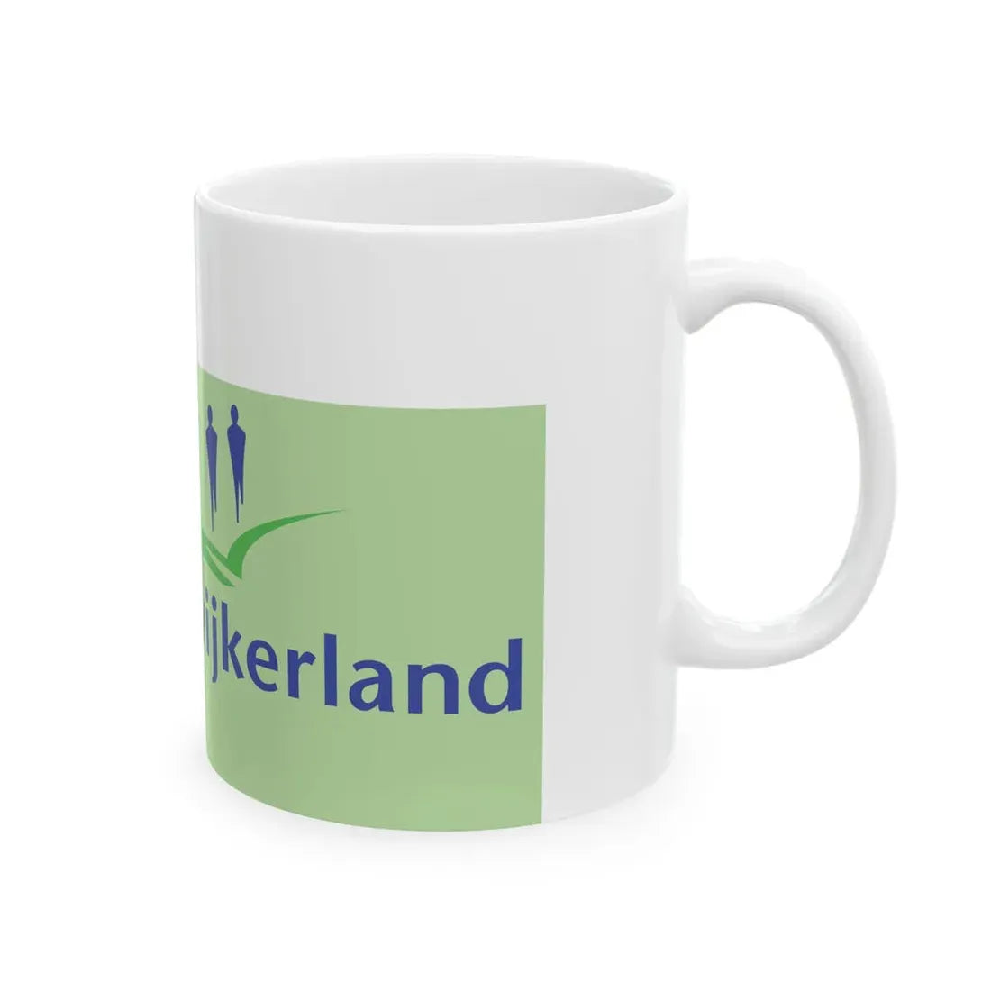 Steenwijkerland vlag (Netherlands) White Coffee Mug - Go Mug Yourself