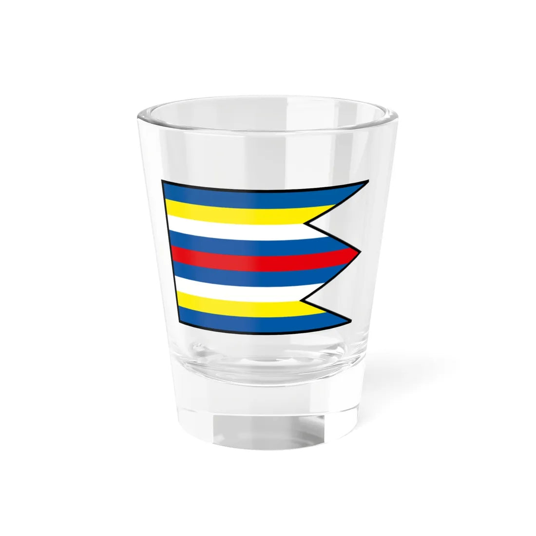 Stefanov Senica Flag (Slovakia) Shot Glass 1.5oz 1.5oz - Go Mug Yourself