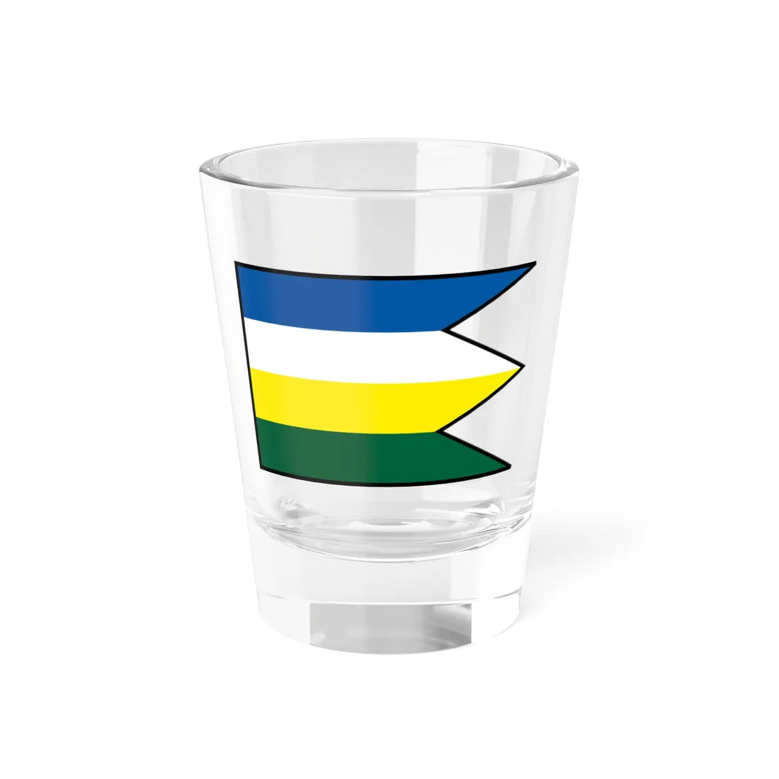 Stefanova Pezinok Flag (Slovakia) Shot Glass 1.5oz 1.5oz - Go Mug Yourself
