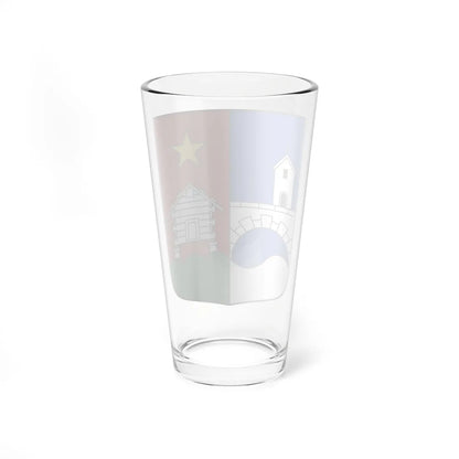 StegHohtenn-blazon (Switzerland) (Coat of Arms) Pint Glass 16oz - Go Mug Yourself