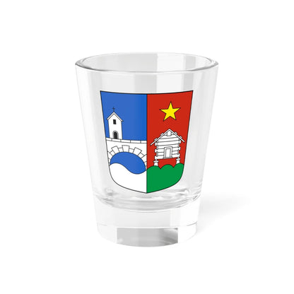 StegHohtenn-blazon (Switzerland) (Coat of Arms) Shot Glass 1.5oz 1.5oz - Go Mug Yourself