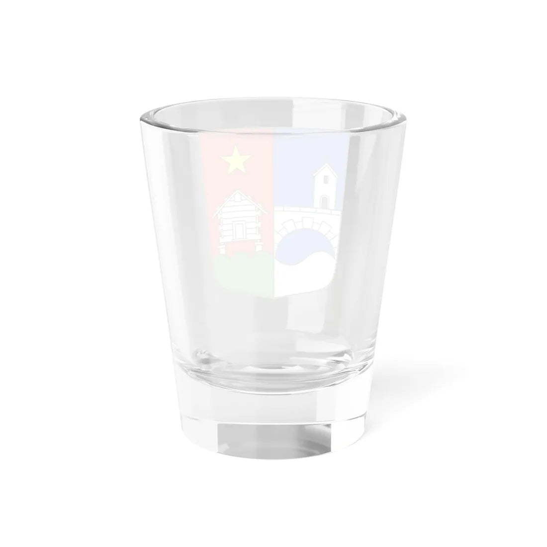 StegHohtenn-blazon (Switzerland) (Coat of Arms) Shot Glass 1.5oz - Go Mug Yourself