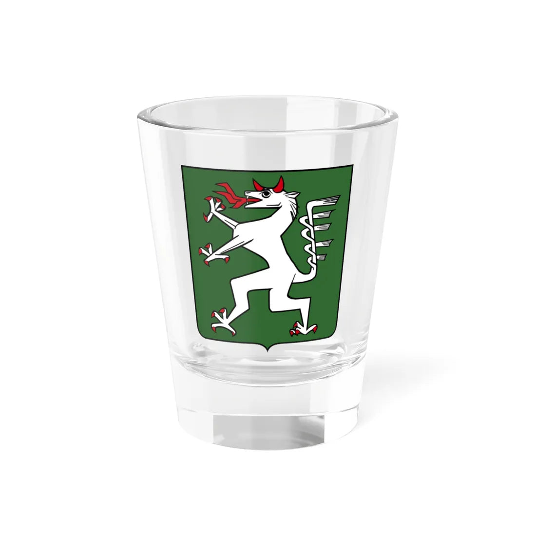 Steiermark-CoA-Landhaushof-Portal-vectorization-plain (Austria) (Coat of Arms) Shot Glass 1.5oz 1.5oz - Go Mug Yourself