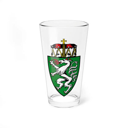 Steiermark Wappen (Austria) (Coat of Arms) Pint Glass 16oz 16oz - Go Mug Yourself