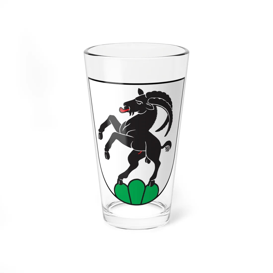 Steinhausen Wappen (Switzerland) (Coat of Arms) Pint Glass 16oz 16oz - Go Mug Yourself