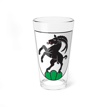 Steinhausen Wappen (Switzerland) (Coat of Arms) Pint Glass 16oz 16oz - Go Mug Yourself