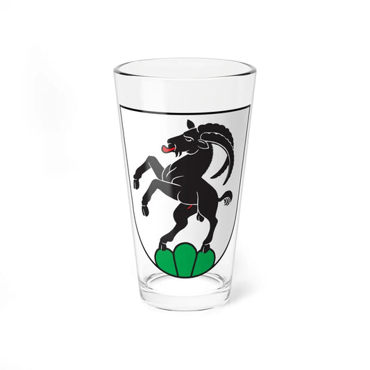 Steinhausen Wappen (Switzerland) (Coat of Arms) Pint Glass 16oz 16oz - Go Mug Yourself