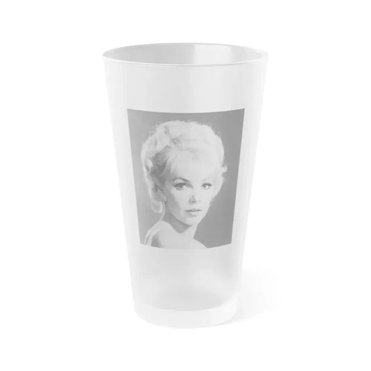 Stella Stevens #208 (Vintage Female Icon) Frosted Pint Glass 16oz 16oz Frosted - Go Mug Yourself