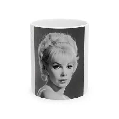 Stella Stevens #208 (Vintage Female Icon) White Coffee Mug-11oz-Go Mug Yourself