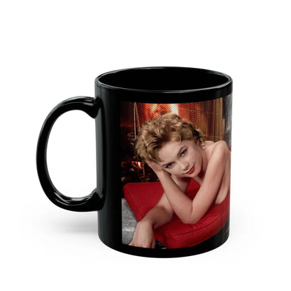 Stella Stevens #210 (Vintage Female Icon) Black Coffee Mug-Go Mug Yourself