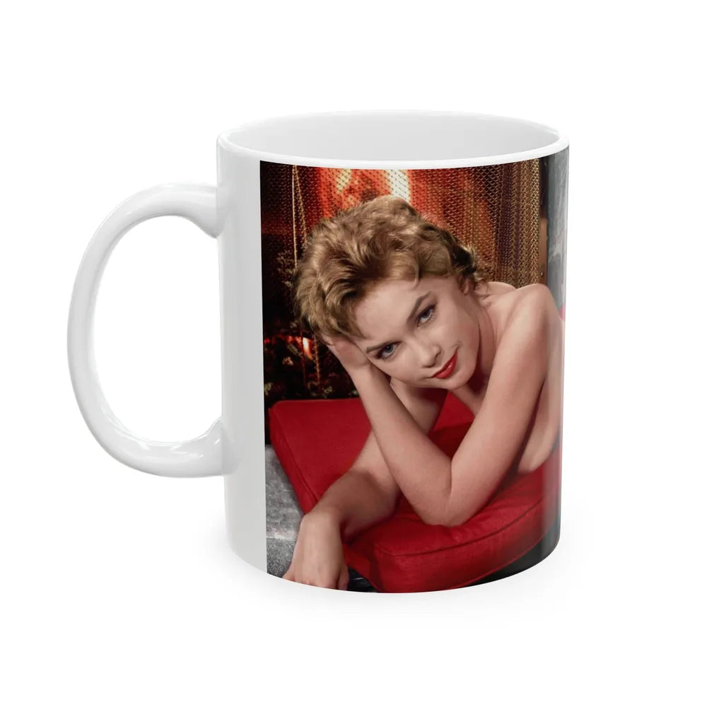 Stella Stevens #210 (Vintage Female Icon) White Coffee Mug-Go Mug Yourself