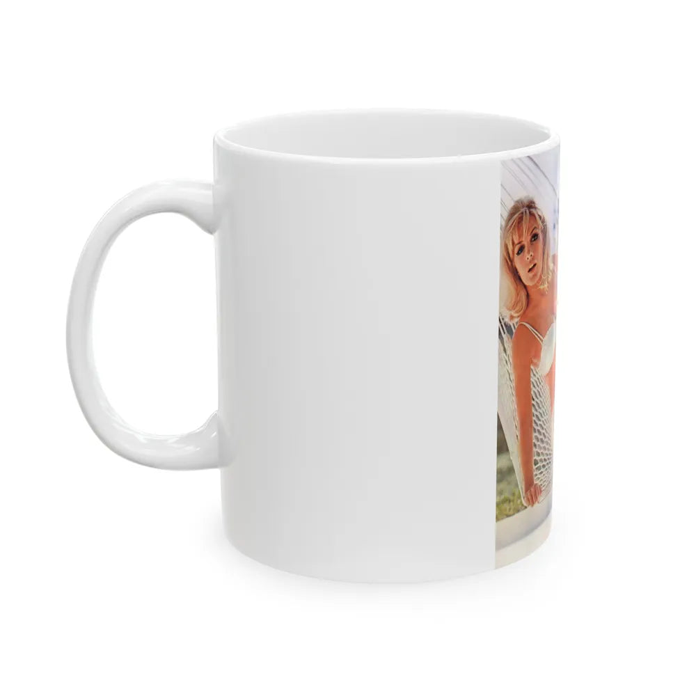 Stella Stevens #215 (Vintage Female Icon) White Coffee Mug-Go Mug Yourself