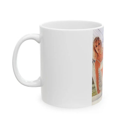 Stella Stevens #215 (Vintage Female Icon) White Coffee Mug-Go Mug Yourself