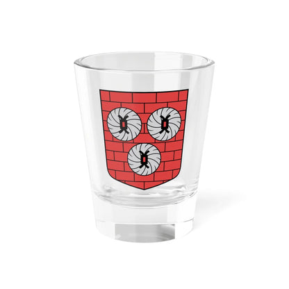 Stelpes pagasta ģerbonis (Latvia) (Coat of Arms) Shot Glass 1.5oz 1.5oz - Go Mug Yourself