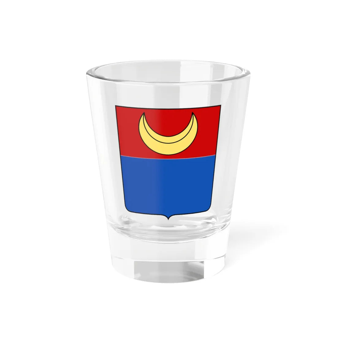 Stema de la Lunesana (Italy) (Coat of Arms) Shot Glass 1.5oz 1.5oz - Go Mug Yourself