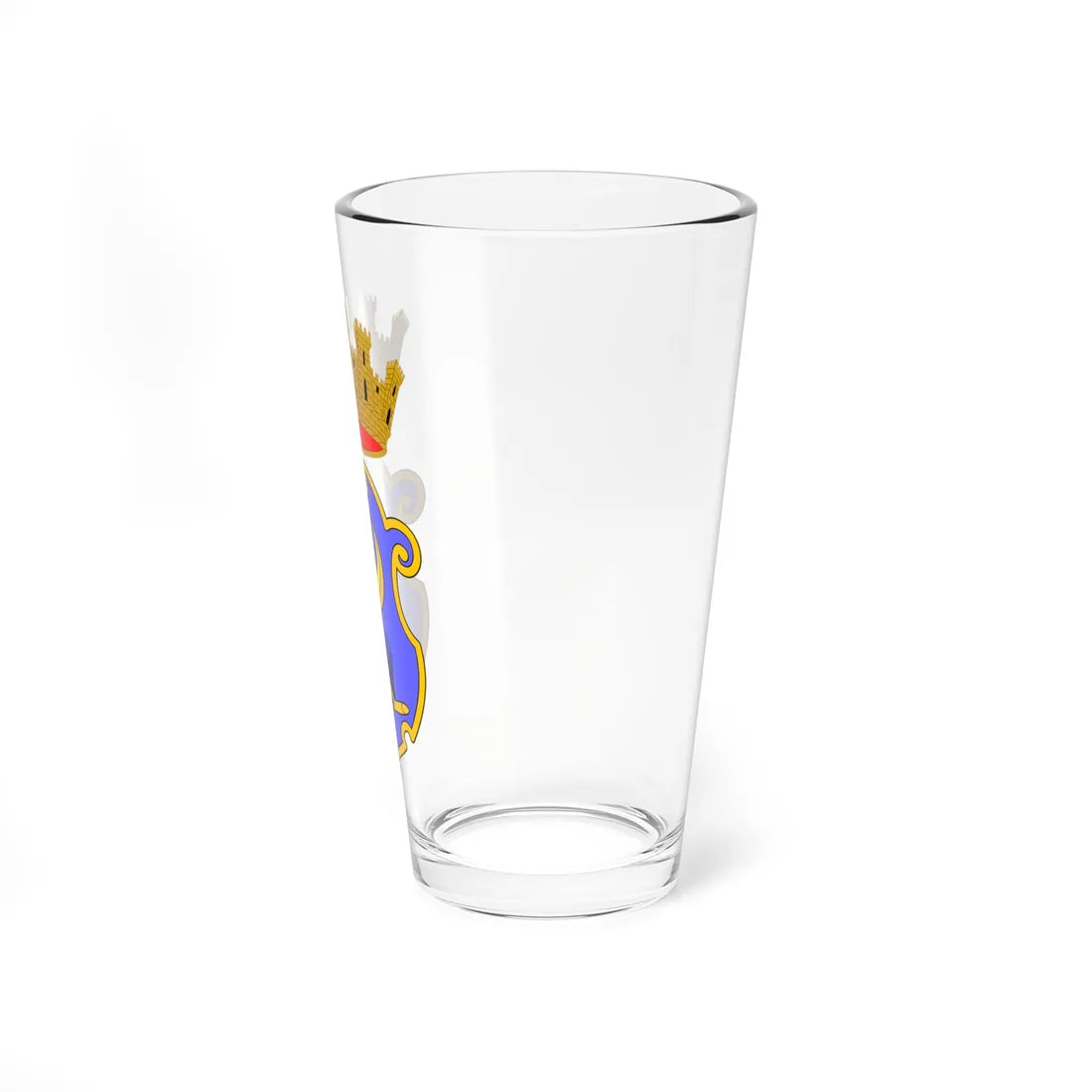 Stemma antico di Bivona città (Italy) (Coat of Arms) Pint Glass 16oz - Go Mug Yourself