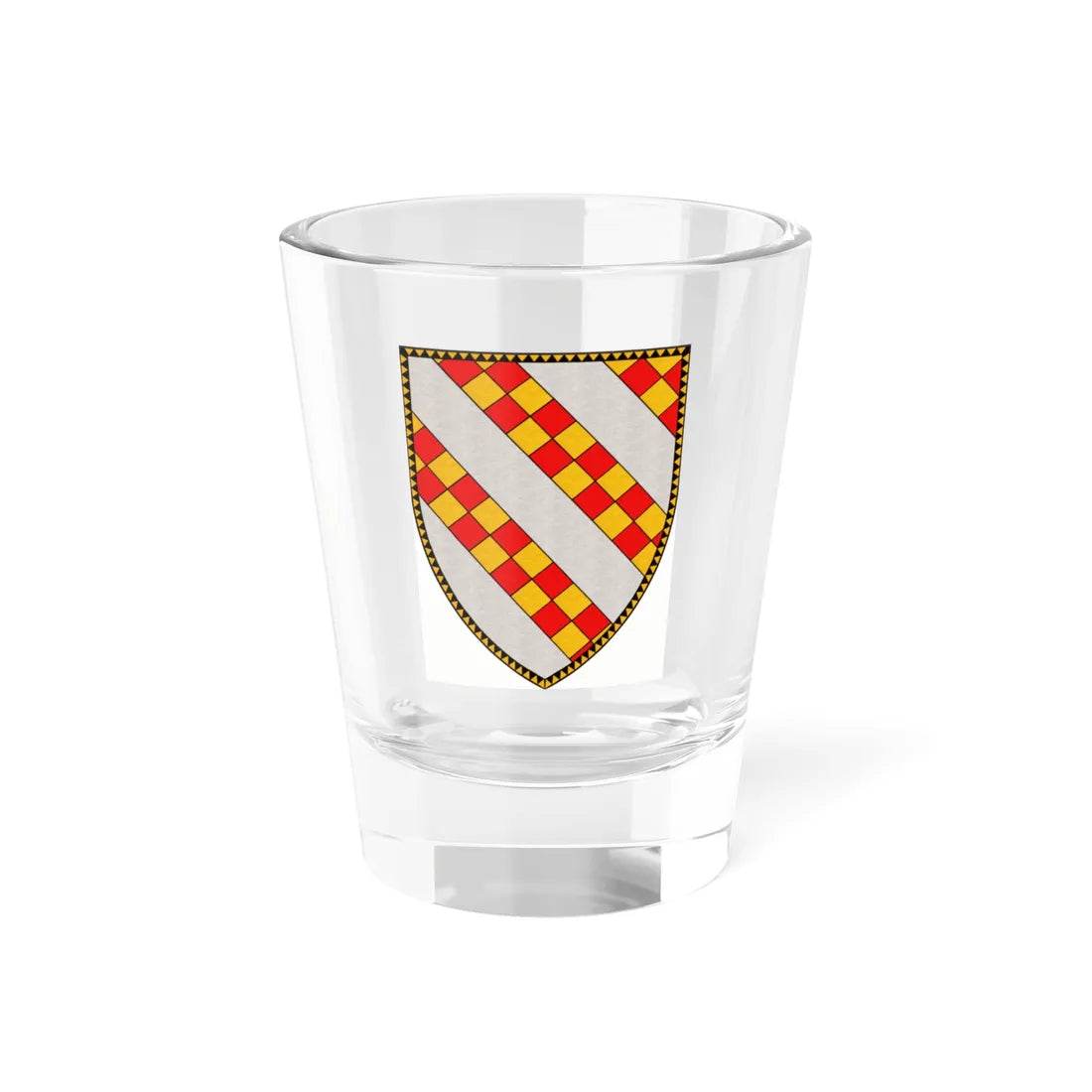 Stemma della famiglia Malatesta di Rimini (Italy) (Coat of Arms) Shot Glass 1.5oz 1.5oz - Go Mug Yourself