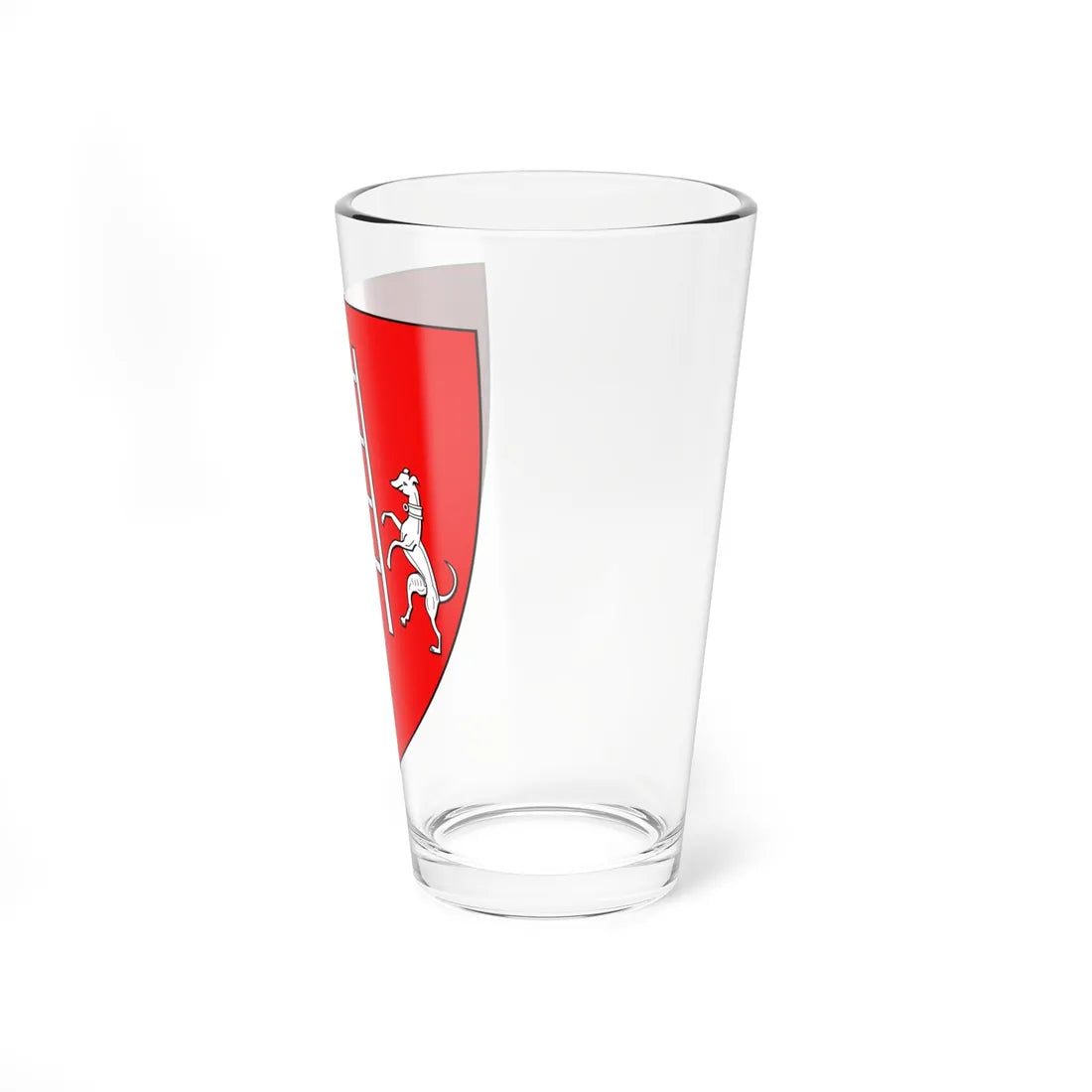 Stemma della Scala con cani (Italy) (Coat of Arms) Pint Glass 16oz - Go Mug Yourself