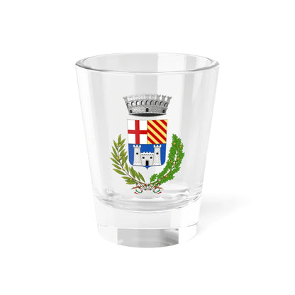Stemma di Castelbianco (Italy) (Coat of Arms) Shot Glass 1.5oz 1.5oz - Go Mug Yourself