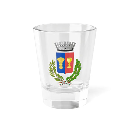 Stemma di Copparo (Italy) (Coat of Arms) Shot Glass 1.5oz 1.5oz - Go Mug Yourself