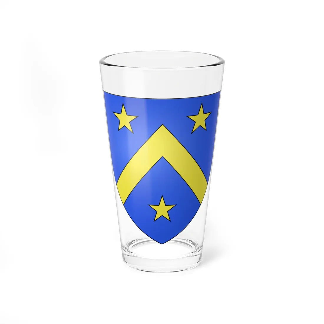 Stemma famiglia it Galluppi Sicilia (Italy) (Coat of Arms) Pint Glass 16oz 16oz - Go Mug Yourself