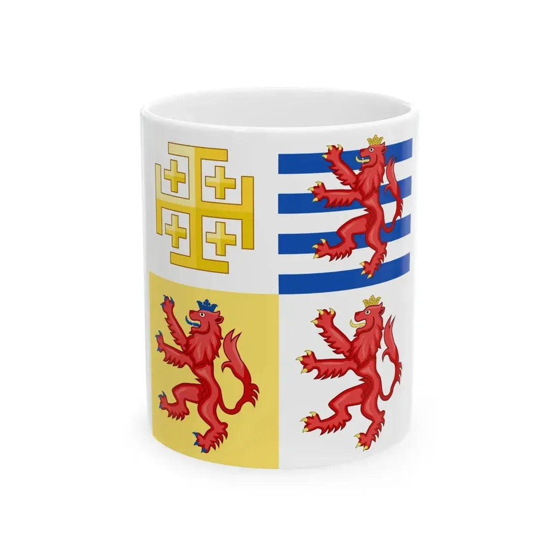 Stemma reale di Giano di Cipro (Cyprus) White Coffee Mug 11oz - Go Mug Yourself