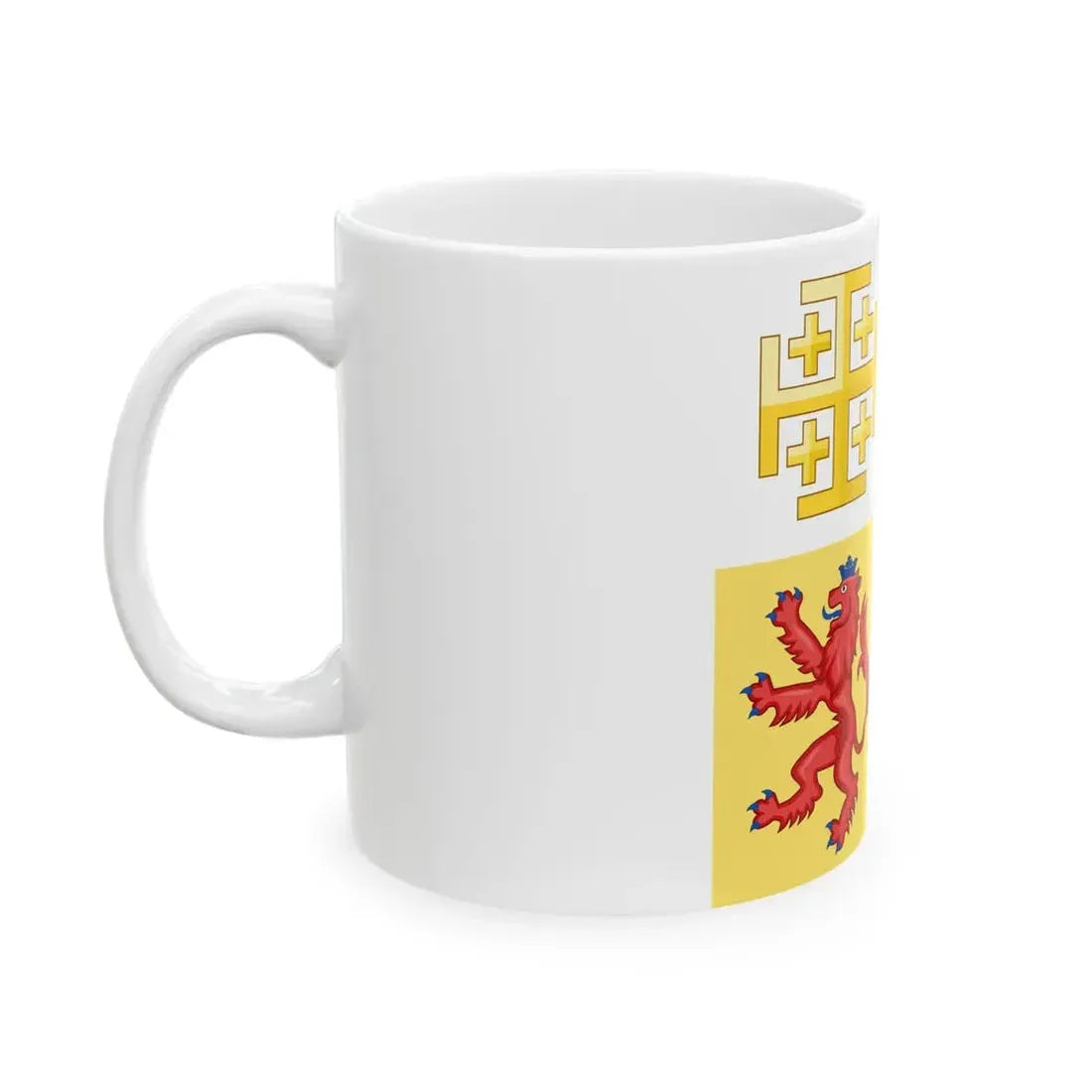 Stemma reale di Giano di Cipro (Cyprus) White Coffee Mug - Go Mug Yourself