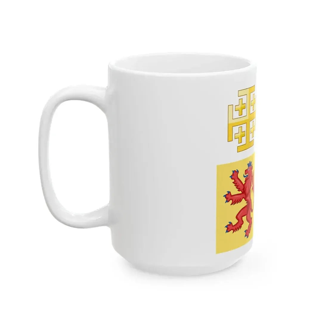 Stemma reale di Giano di Cipro (Cyprus) White Coffee Mug - Go Mug Yourself