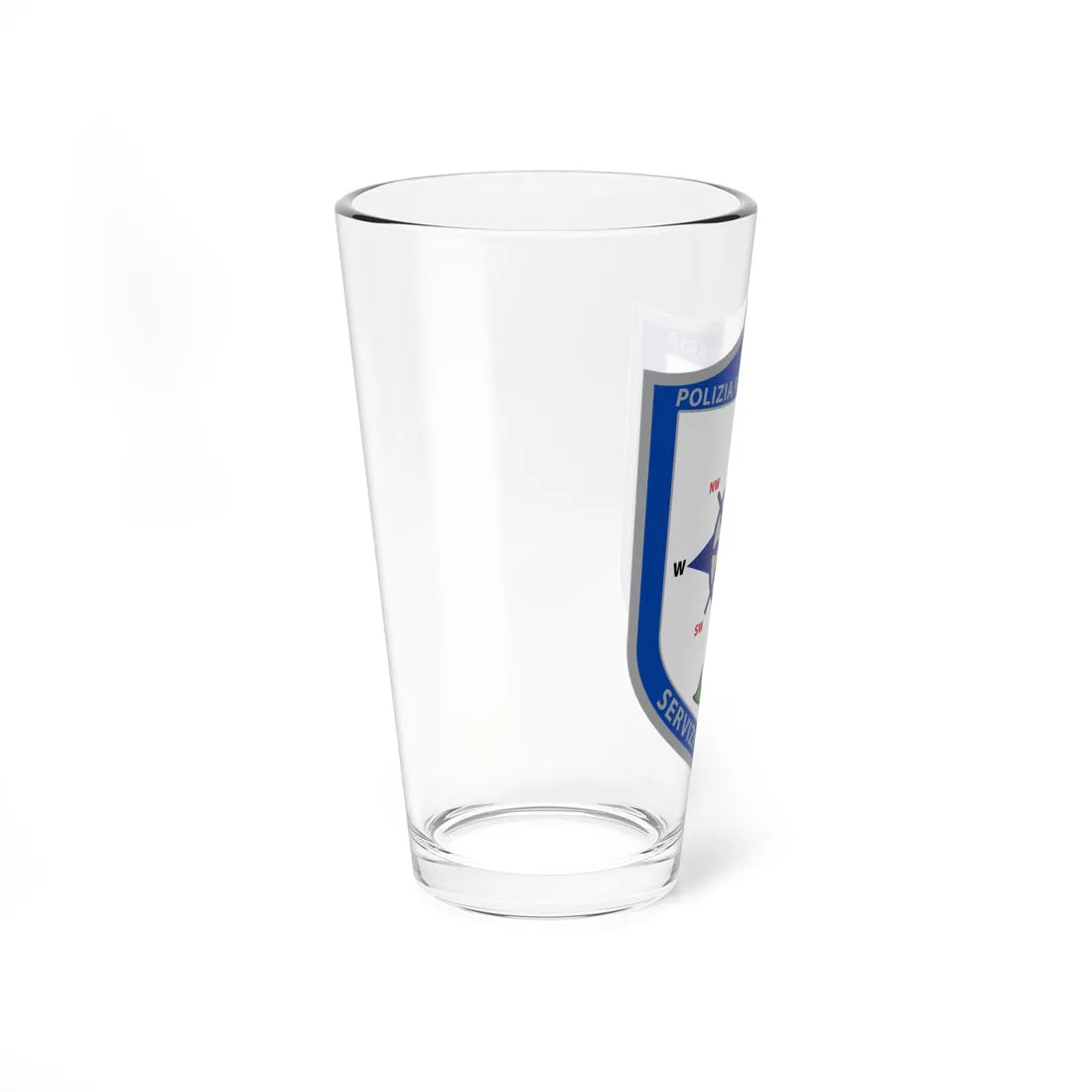 Stemma Servizio Navale Polizia Penitenziaria (Italy) (Coat of Arms) Pint Glass 16oz - Go Mug Yourself