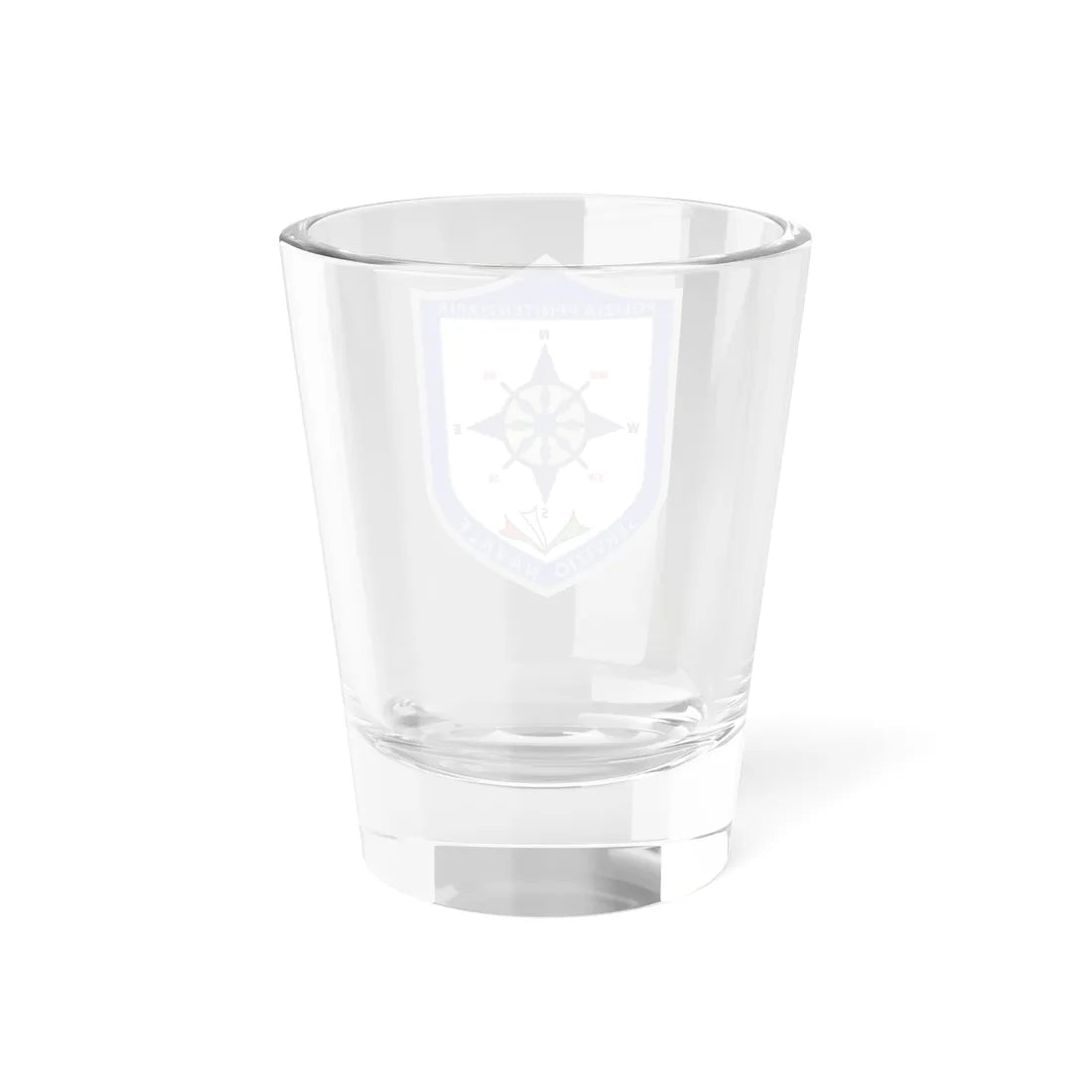 Stemma Servizio Navale Polizia Penitenziaria (Italy) (Coat of Arms) Shot Glass 1.5oz - Go Mug Yourself