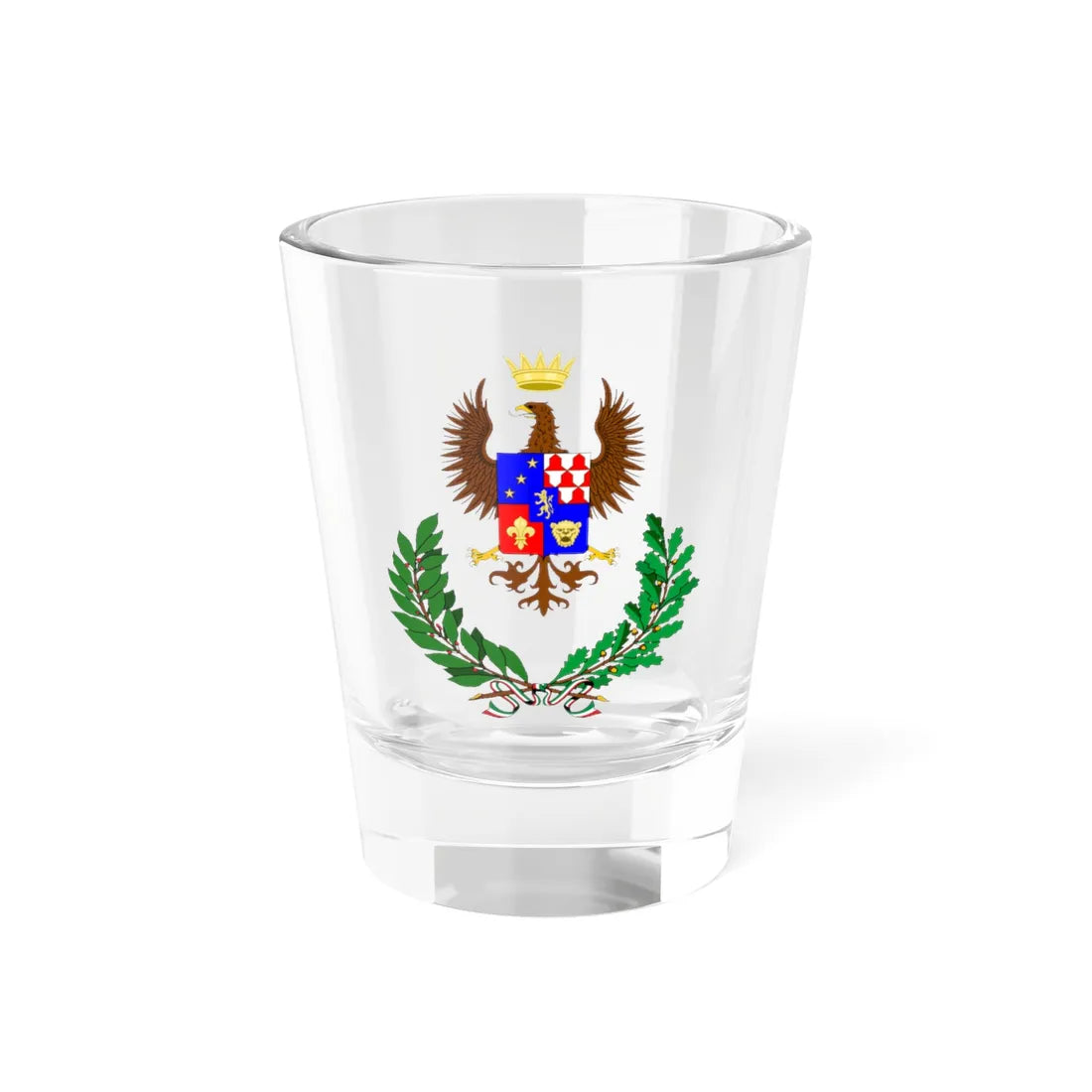 Stemmaalessandriadellarocca (Italy) (Coat of Arms) Shot Glass 1.5oz 1.5oz - Go Mug Yourself