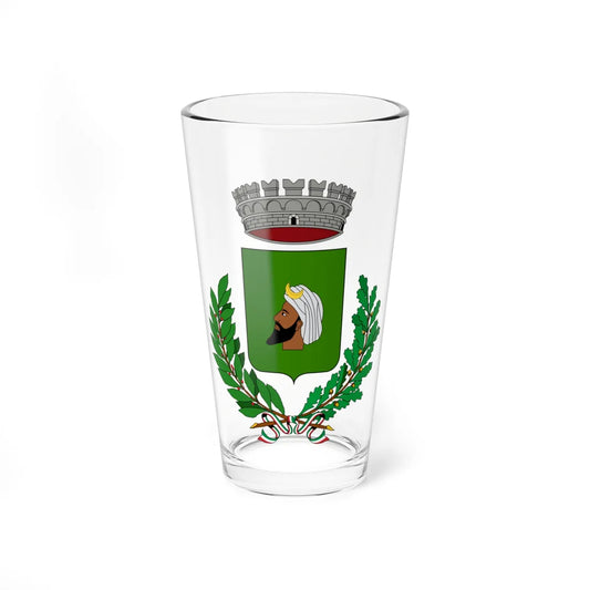 Stemmasantangelomuxaro (Italy) (Coat of Arms) Pint Glass 16oz 16oz - Go Mug Yourself