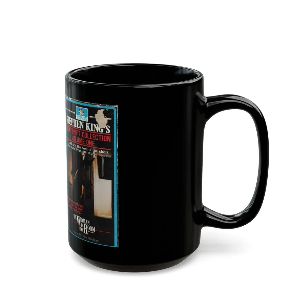 STEPHEN KINGS NIGHTSHIFT COLLECTION VOLUME ONE (VHS COVER) - Black Coffee Mug-Go Mug Yourself