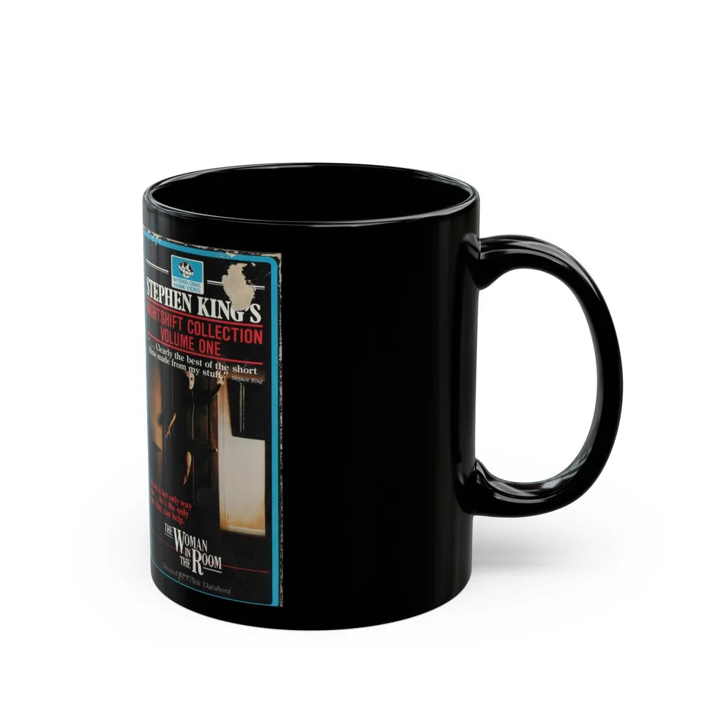 STEPHEN KINGS NIGHTSHIFT COLLECTION VOLUME ONE (VHS COVER) - Black Coffee Mug-Go Mug Yourself