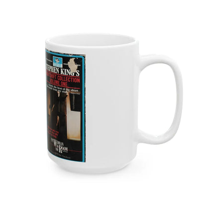 STEPHEN KINGS NIGHTSHIFT COLLECTION VOLUME ONE (VHS COVER) - White Coffee Mug-Go Mug Yourself