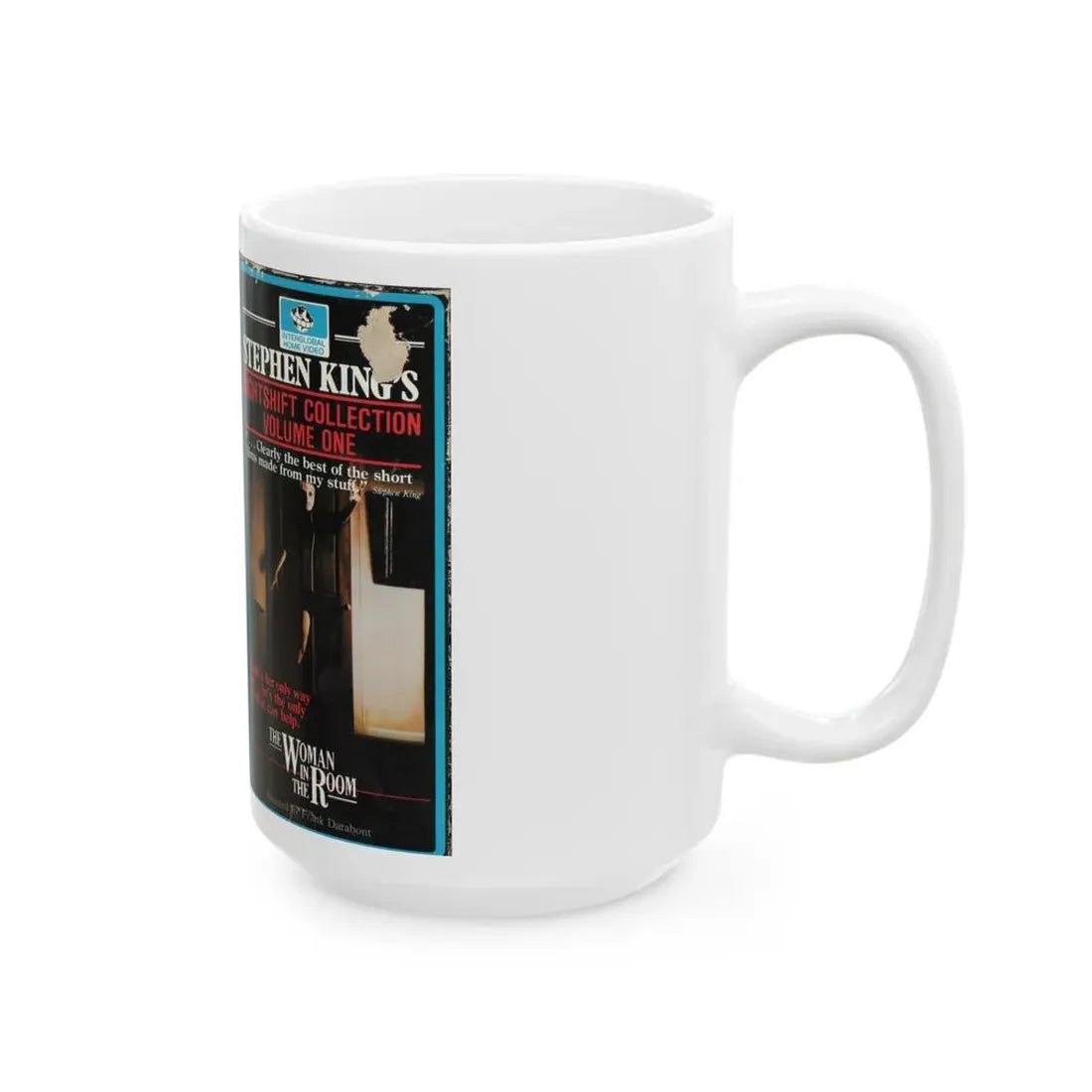 STEPHEN KINGS NIGHTSHIFT COLLECTION VOLUME ONE (VHS COVER) - White Coffee Mug - Go Mug Yourself