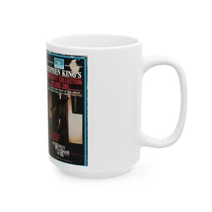 STEPHEN KINGS NIGHTSHIFT COLLECTION VOLUME ONE (VHS COVER) - White Coffee Mug - Go Mug Yourself