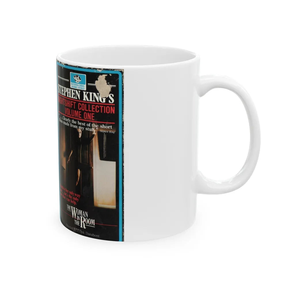 STEPHEN KINGS NIGHTSHIFT COLLECTION VOLUME ONE (VHS COVER) - White Coffee Mug-Go Mug Yourself