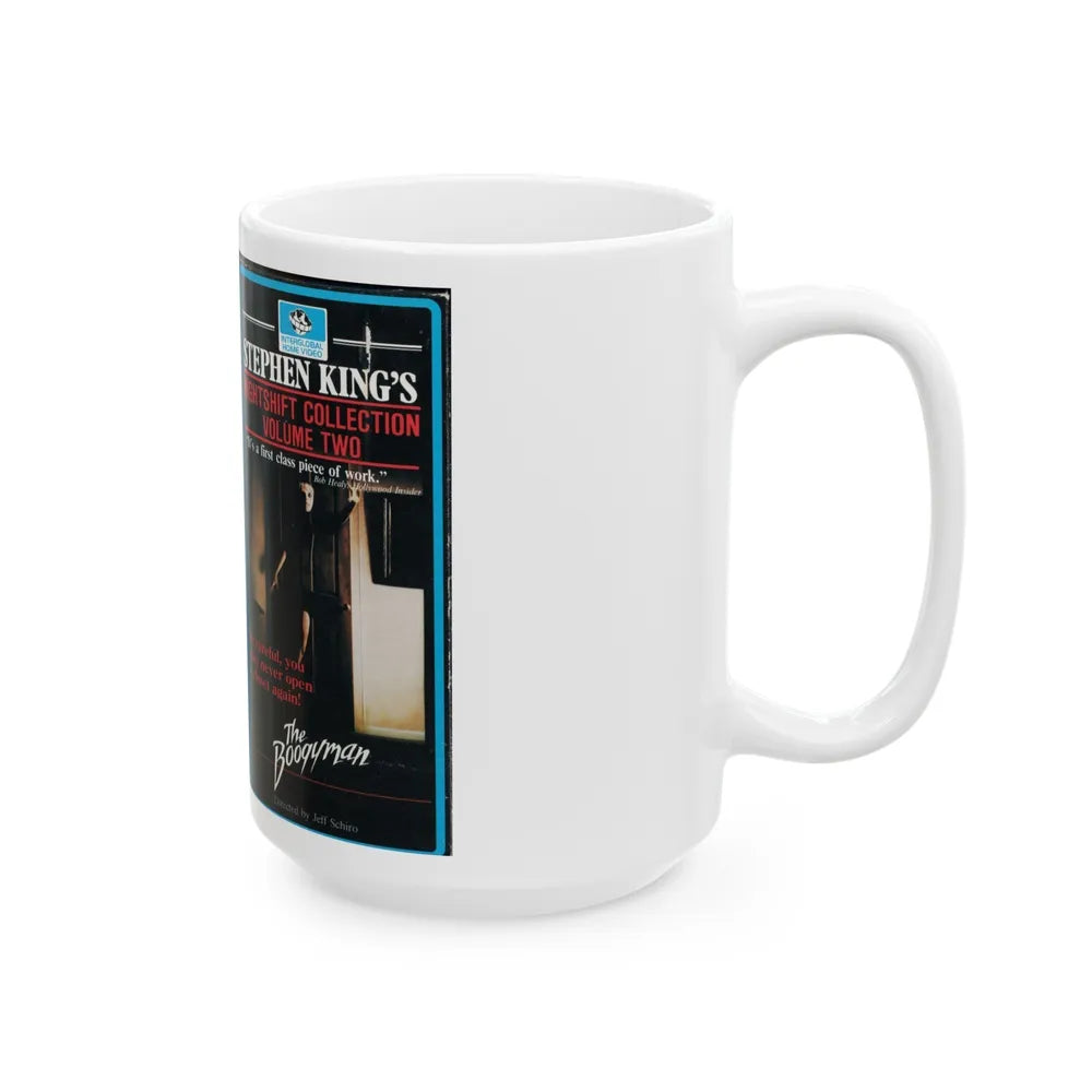 STEPHEN KINGS NIGHTSHIFT COLLECTION VOLUME TWO (VHS COVER) - White Coffee Mug-Go Mug Yourself