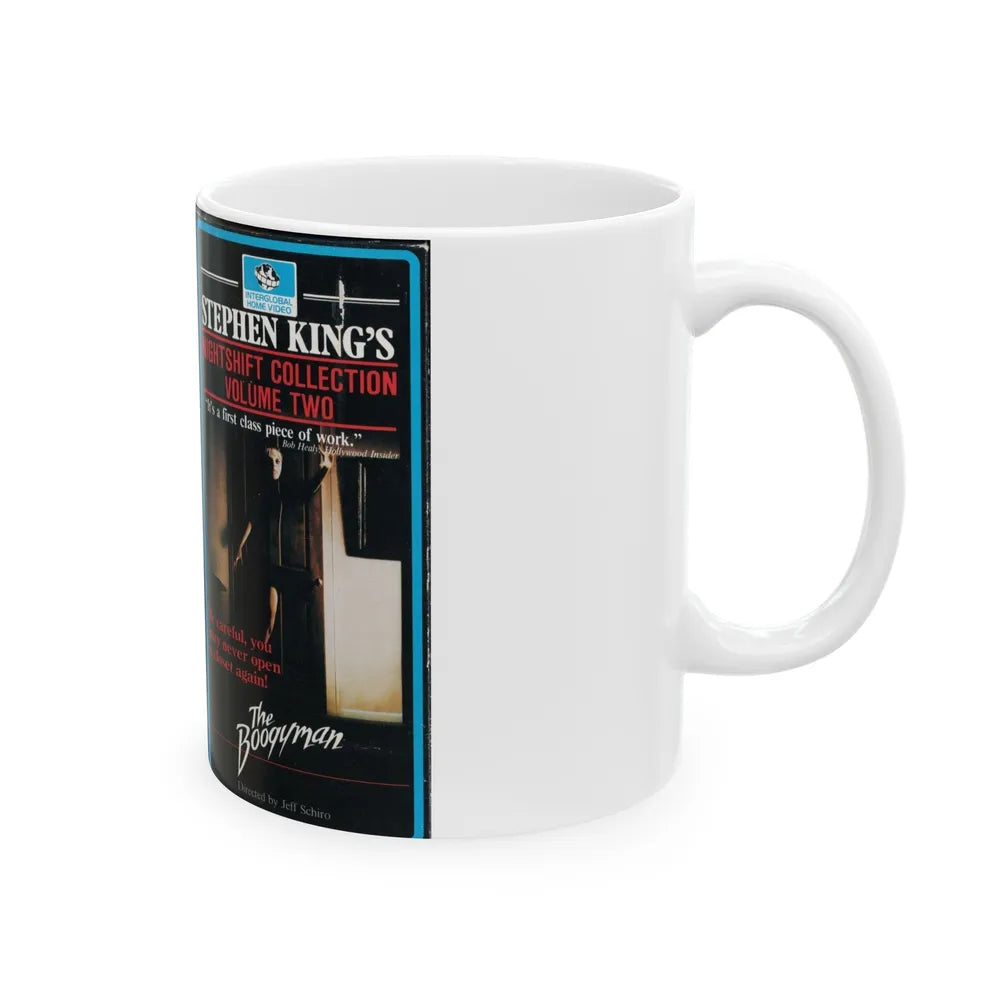 STEPHEN KINGS NIGHTSHIFT COLLECTION VOLUME TWO (VHS COVER) - White Coffee Mug-Go Mug Yourself