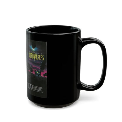 STEPHEN KINGS NIGHTSHIFT SLEEPWALKERS (VHS COVER) - Black Coffee Mug - Go Mug Yourself