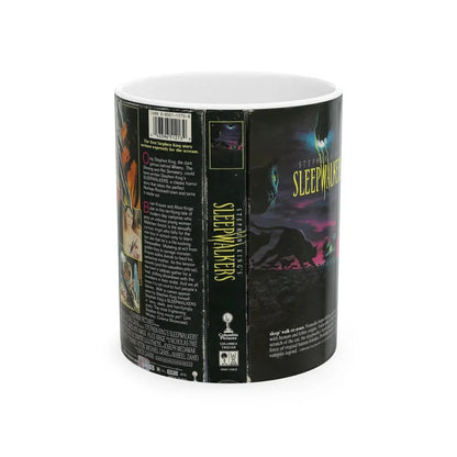 STEPHEN KINGS NIGHTSHIFT SLEEPWALKERS (VHS COVER) - White Coffee Mug 11oz - Go Mug Yourself