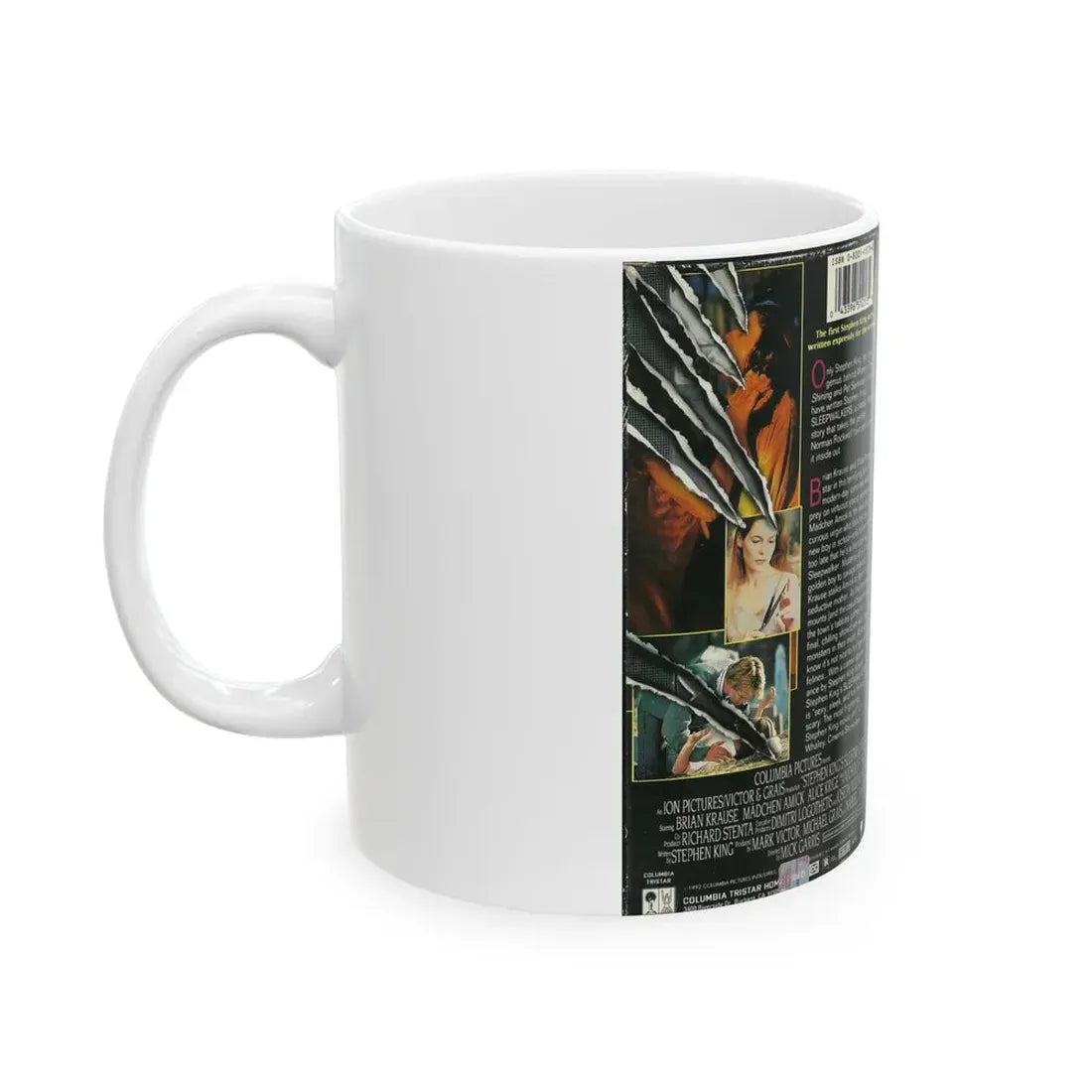 STEPHEN KINGS NIGHTSHIFT SLEEPWALKERS (VHS COVER) - White Coffee Mug - Go Mug Yourself