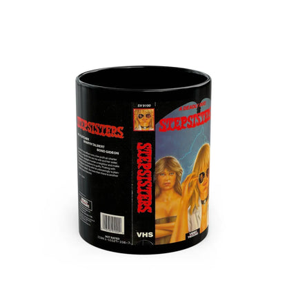 STEPSISTERS (VHS COVER) - Black Coffee Mug-11oz-Go Mug Yourself