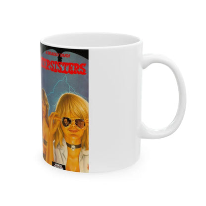 STEPSISTERS (VHS COVER) - White Coffee Mug-Go Mug Yourself