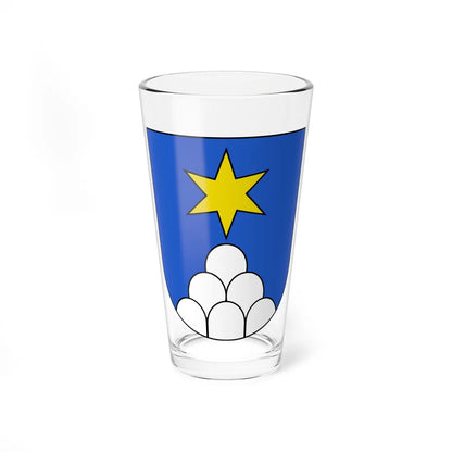 Sternenberg-blazon (Switzerland) (Coat of Arms) Pint Glass 16oz 16oz - Go Mug Yourself