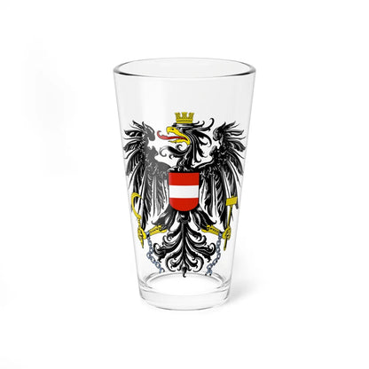 Österreich Bundesadler (Austria) (Coat of Arms) Pint Glass 16oz 16oz - Go Mug Yourself